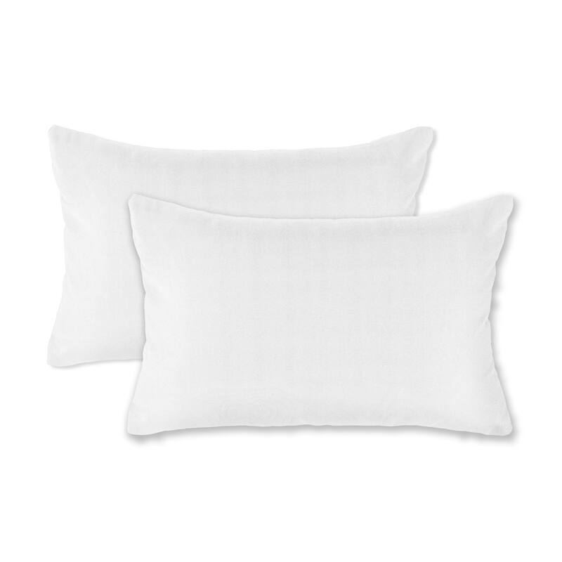 13" x 19” Rectangle Outdoor/Indoor zippered Pillow, (set of 2) By